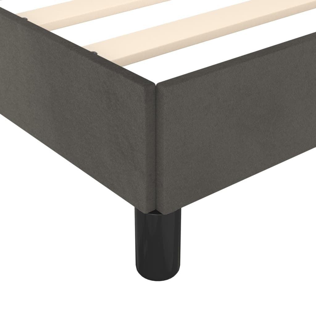 Bed Frame Dark Gray 53.9