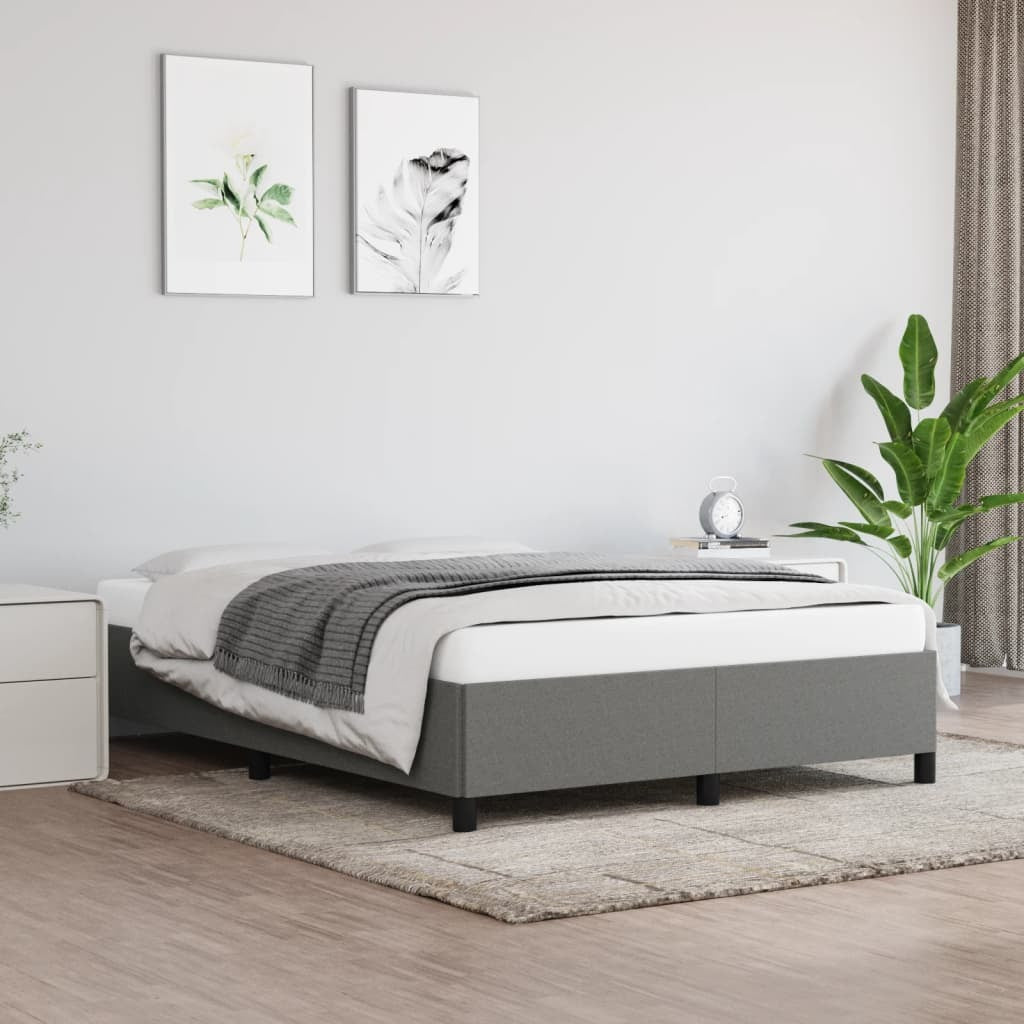 Bed Frame Dark Gray 59.8