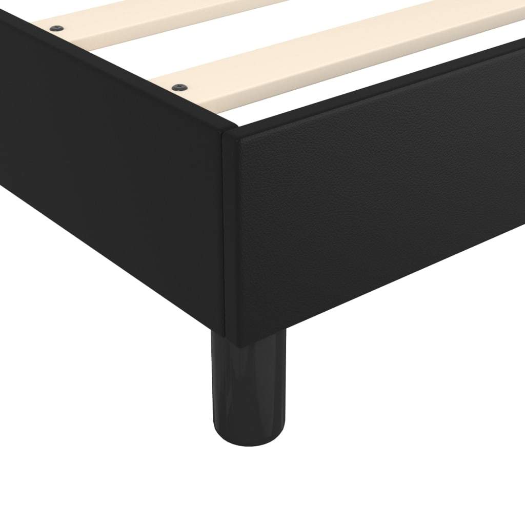 Box Spring Bed Frame Black 59.8