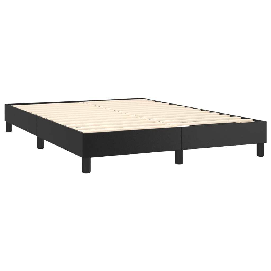 Box Spring Bed Frame Black 59.8