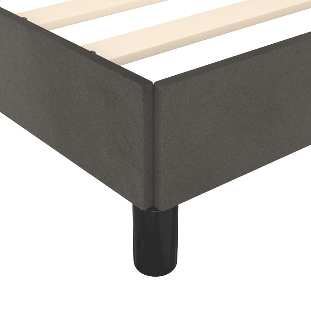 Bed Frame Dark Gray 39.4