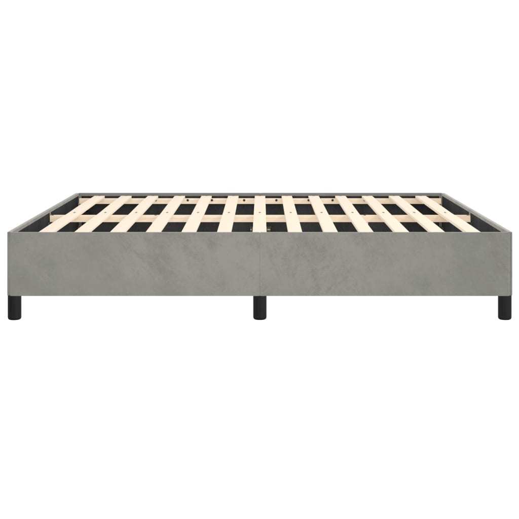 Bed Frame Light Gray 59.8