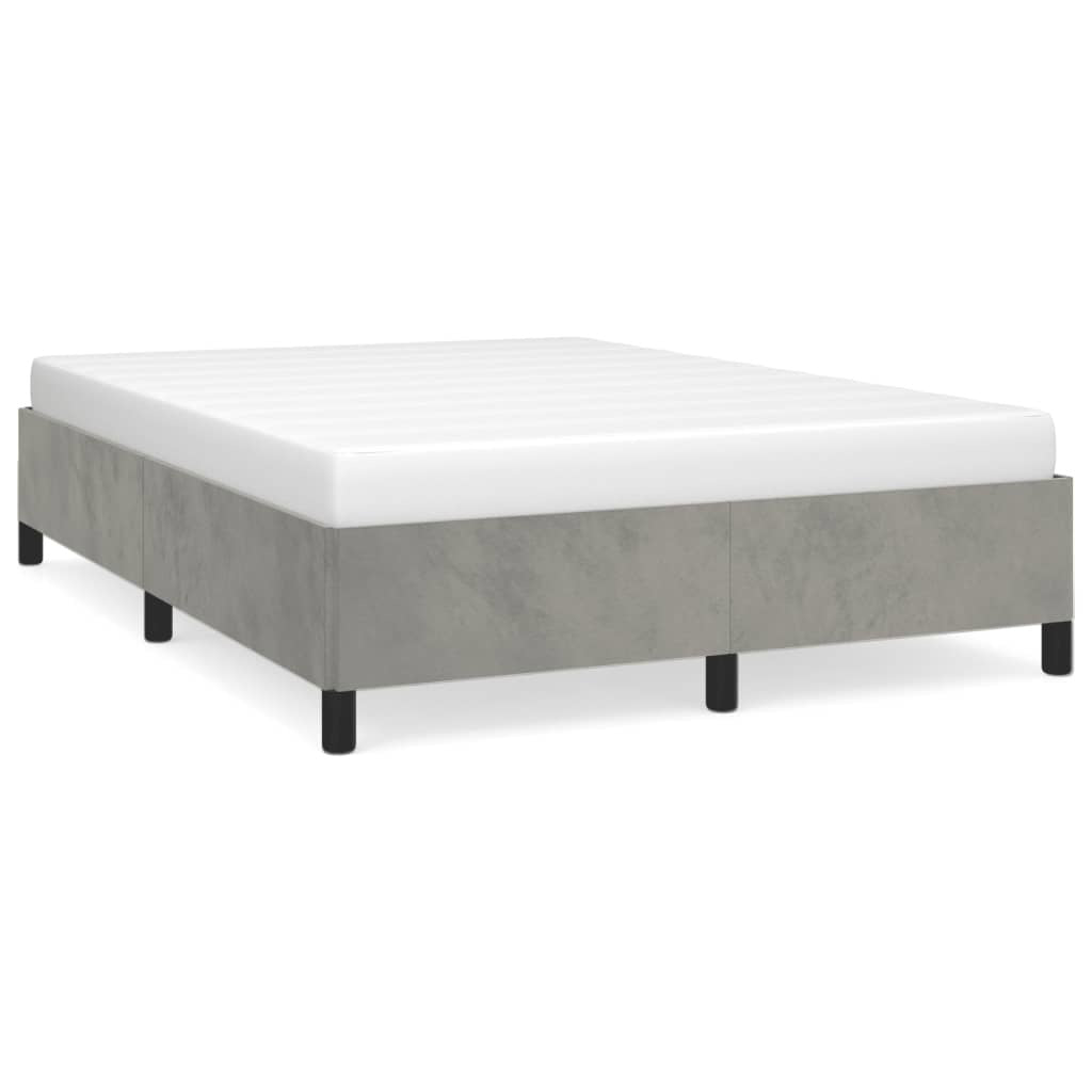 Bed Frame Light Gray 59.8