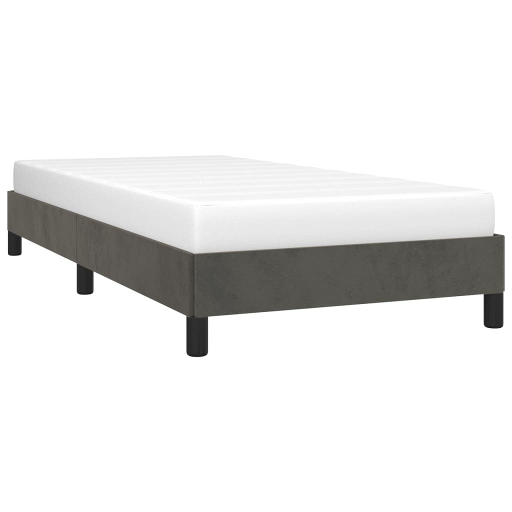 Bed Frame Dark Gray 39.4