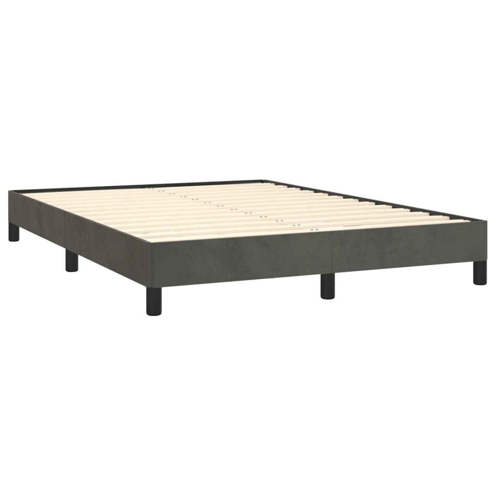 Bed Frame Dark Gray 53.9