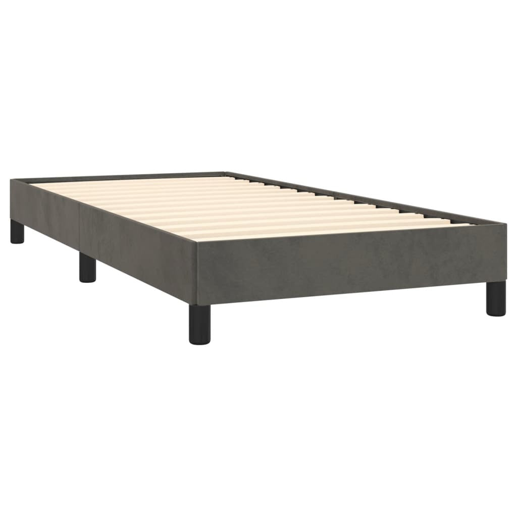 Bed Frame Dark Gray 39.4