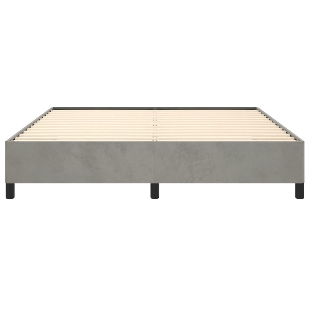 Bed Frame Light Gray 59.8