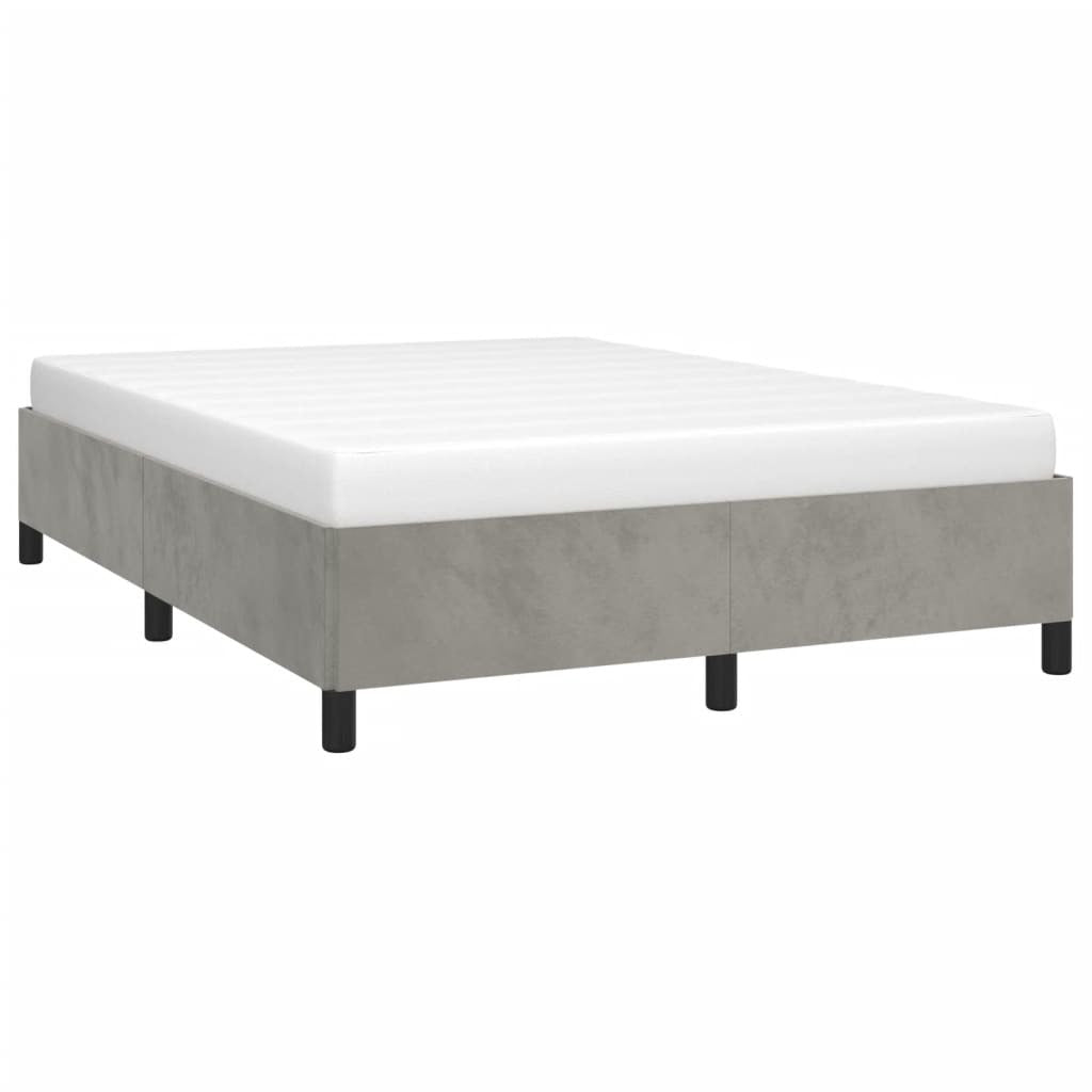 Bed Frame Light Gray 59.8