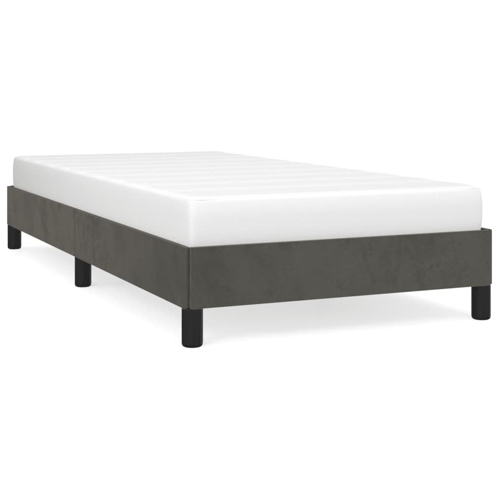 Bed Frame Dark Gray 39.4